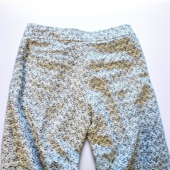 NWOT Y2K Tracy Reese Wool Pants, Wide Leg Trousers, Lined Tweed Cuffed Slacks - Picture 11 of 14